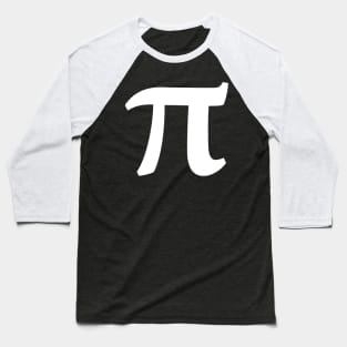 Pi symbol for Pi day Baseball T-Shirt